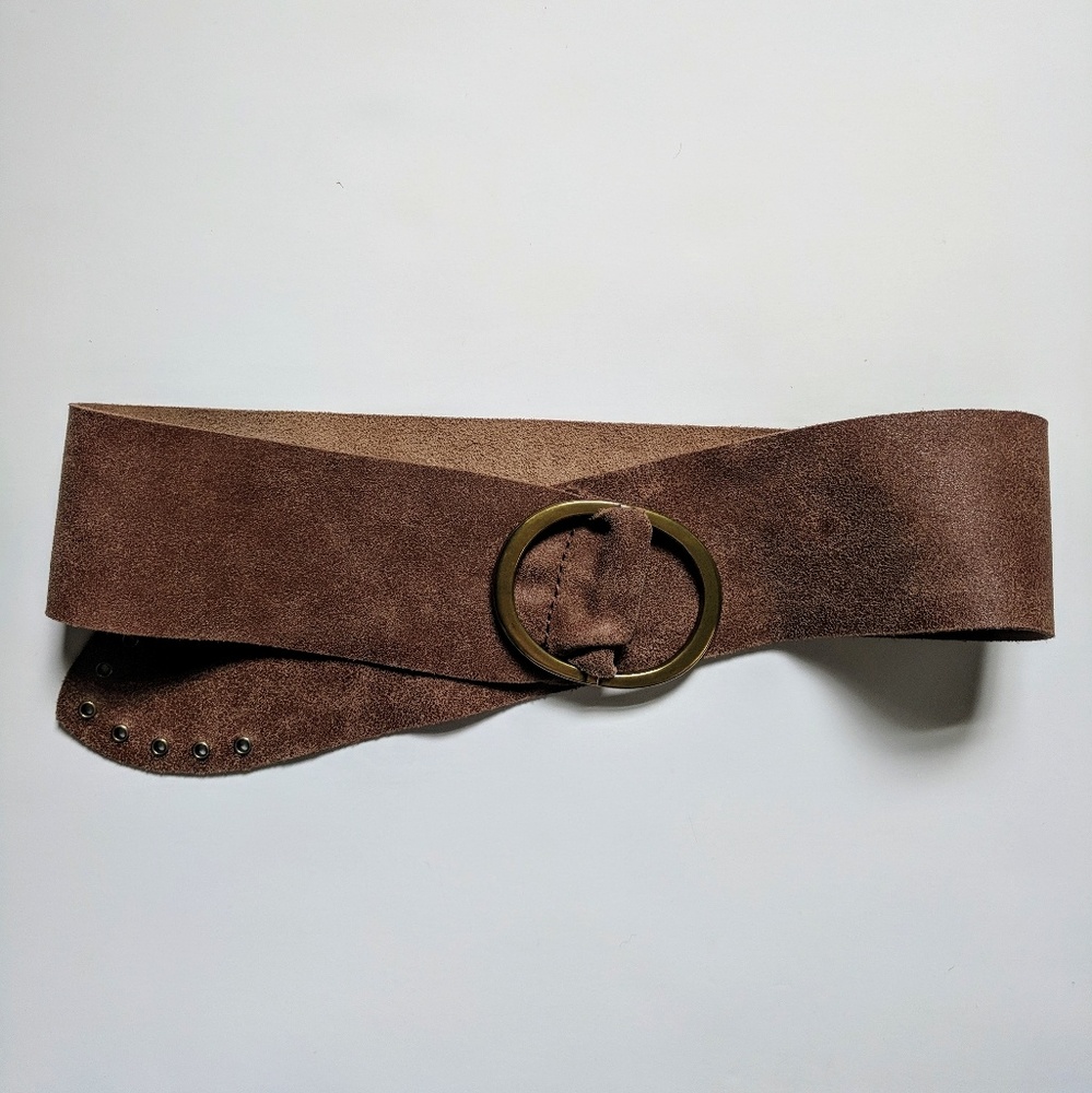Vintage leather belt